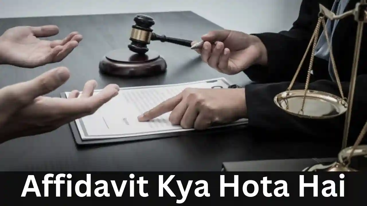 Affidavit in hindi
