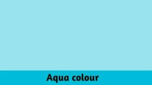 Aqua Colour