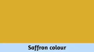 Saffron Colour