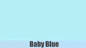 baby blue colour