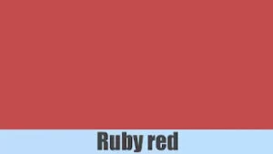 Ruby Red colour