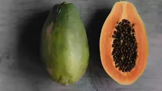 Raw papaya