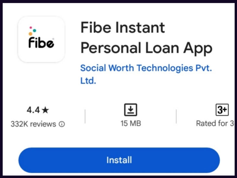 Fibe loan app